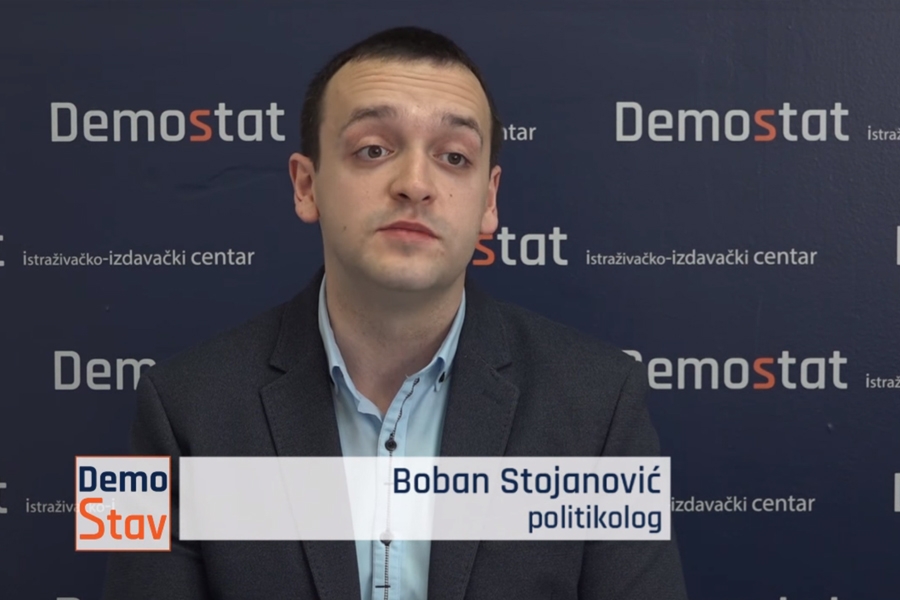 Demostav: Boban Stojanović - politikolog/ Beogradski izbori 2. deo