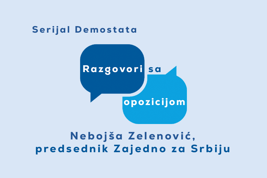 Zelenović: Opozicija bi uz veliki trud mogla da se organizuje u tri ozbiljne kolone